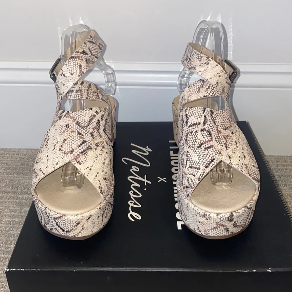 Matisse Runaway Platform Sandals - Picture 2 of 8